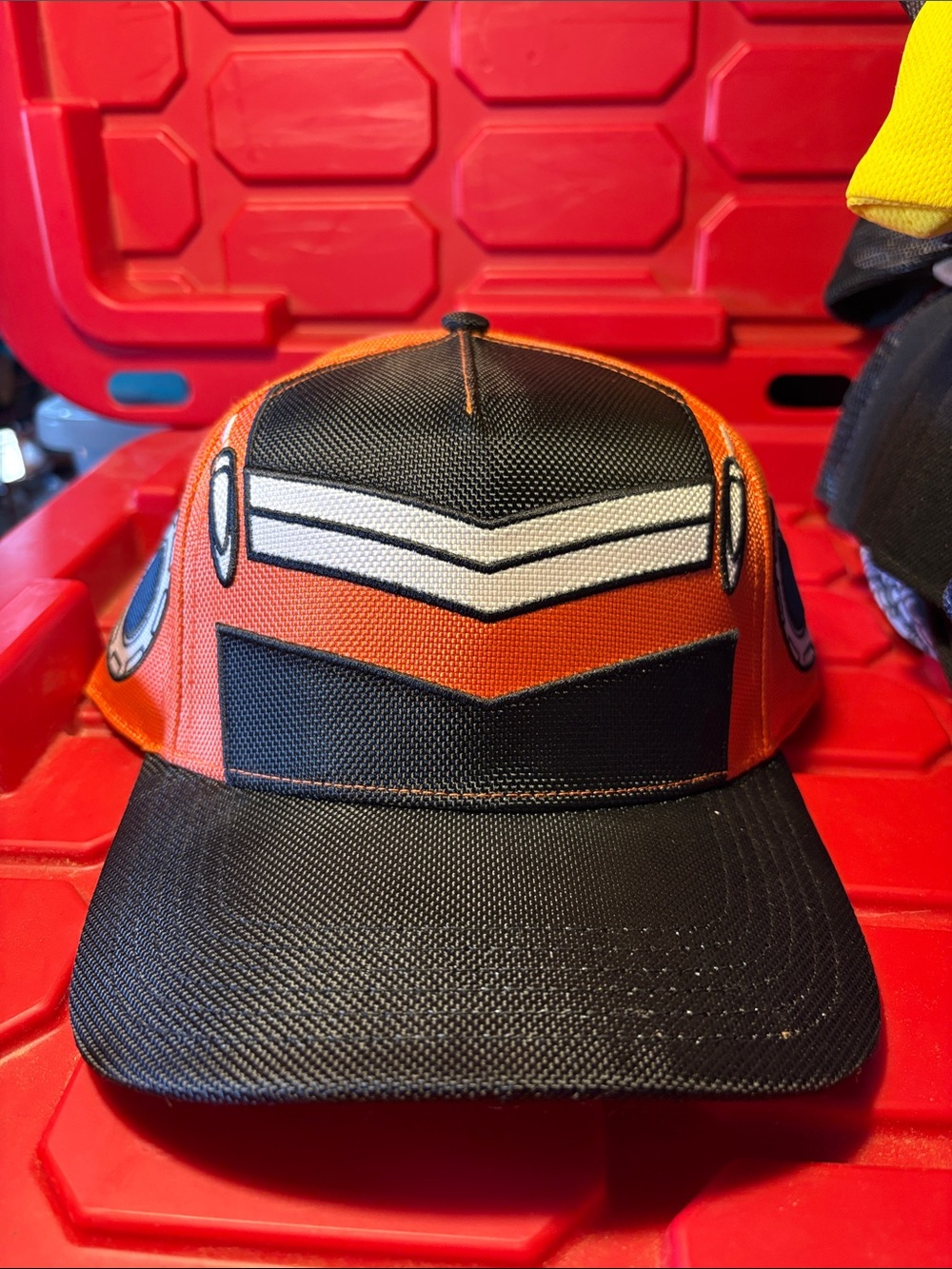 NWT Dragon Ball Z Sayiman Ballistic Nylon Cosplay Snapback Cap